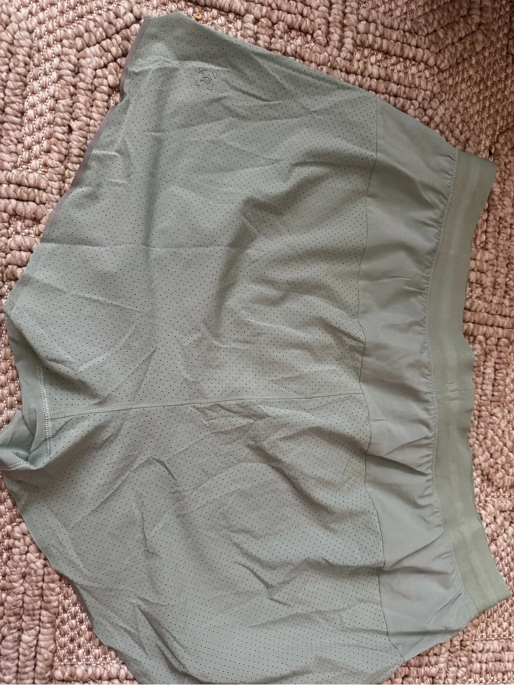 lululemon athletica Men’s Mint Green Surge Shorts
